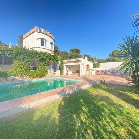 Beautiful Villa With Pool, Barbecue, And Garden Xabia Bagian luar foto