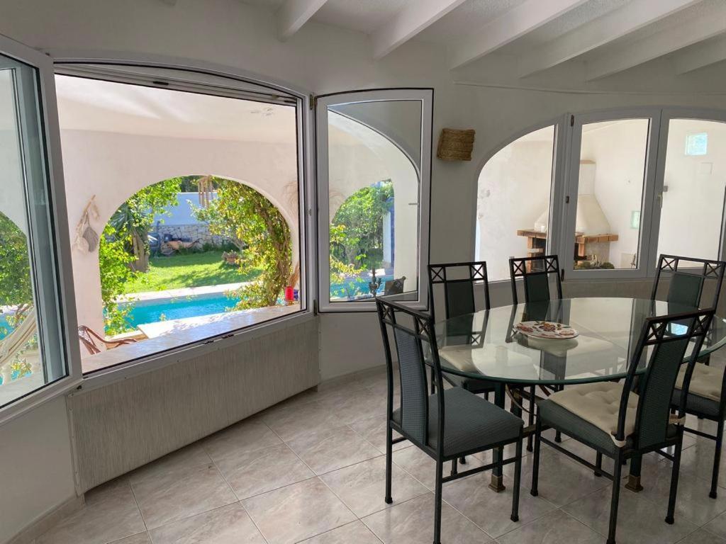 Beautiful Villa With Pool, Barbecue, And Garden Xabia Bagian luar foto