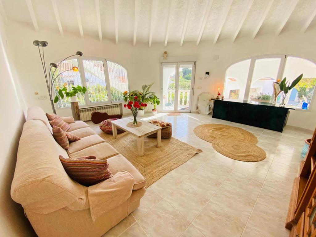 Beautiful Villa With Pool, Barbecue, And Garden Xabia Bagian luar foto