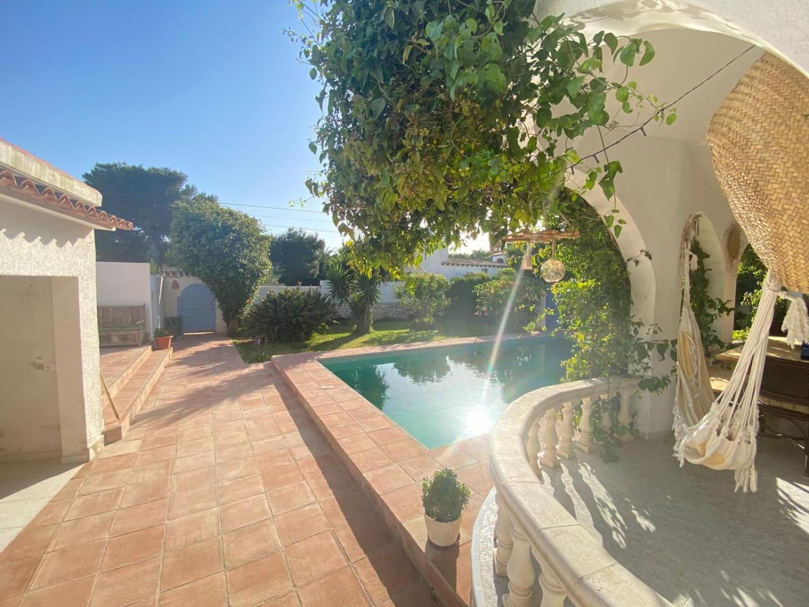 Beautiful Villa With Pool, Barbecue, And Garden Xabia Bagian luar foto